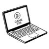 Gaming Laptop Icon