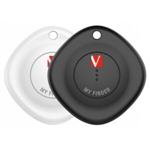 Verbatim (32131) MYF-02 My Finder Bluetooth Item Finder 2 Pack Black /White