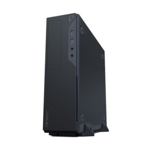 Antec VSK2000-U3 Micro Tower Slim Case, 2 x USB 3.0, Totally Tool-less design, TFX PSU form factor required, 1 x Pre-Installed 92mm Temperature Controlled Fan, Micro-ATX, Mini-ITX Compatible