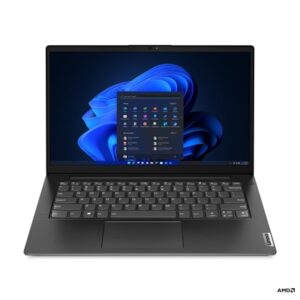 Lenovo V14 G4 83FG001AUK Laptop, 14 Inch Full HD 1080p Screen, AMD Ryzen 5 5500U, 8GB RAM, 512GB SSD, AMD Radeon Graphics, Windows 11 Home